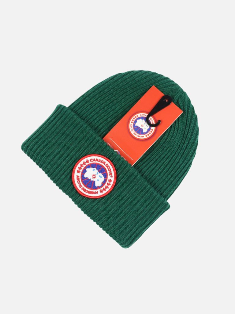 Canada Goose Emerald Green Knit Toque Beanie Canada Goose Emerald Green Knit Toque Beanie | Fragment Clothing