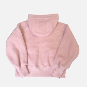 Canada Goose Light Pink Chilliwack Wool Fleece High-Neck Jacket| Fragment Clothing
