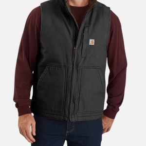 Washed Duck Mock-Neck Vest | Fragment Clothing