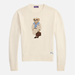 Polo Bear Silk-Linen Sweater Light | Fragment Clothing - View 2