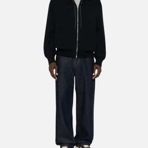 FENDI Blue Cotton And Cashmere Sweatshirt | Fragment Clothing - View 2