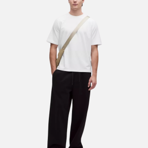 Buttery Loopback Short-Sleeve Shirt White | Fragment Clothing - View 2