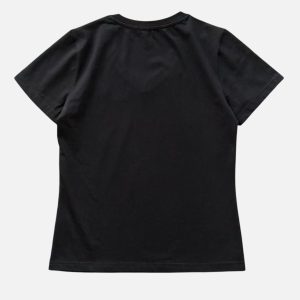 Calvin Klein Classic Fit V-Neck Short Sleeve Tee – Black | Fragment Clothing - View 2
