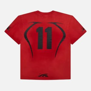 Hellstar Studios Graphic Capsule T-Shirt – Red | Fragment Clothing Streetwear - View 2
