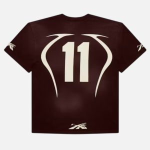 Hellstar Studios Graphic Capsule T-Shirt – Chocolate Brown | Fragment Clothing Streetwear - View 2