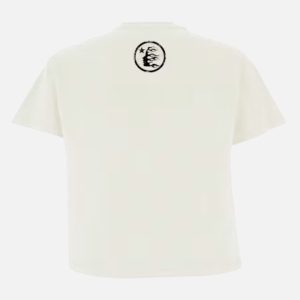 Hellstar White Brainwashed Eye Graphic Heavyweight T-Shirt | Fragment Clothing Streetwear - View 2