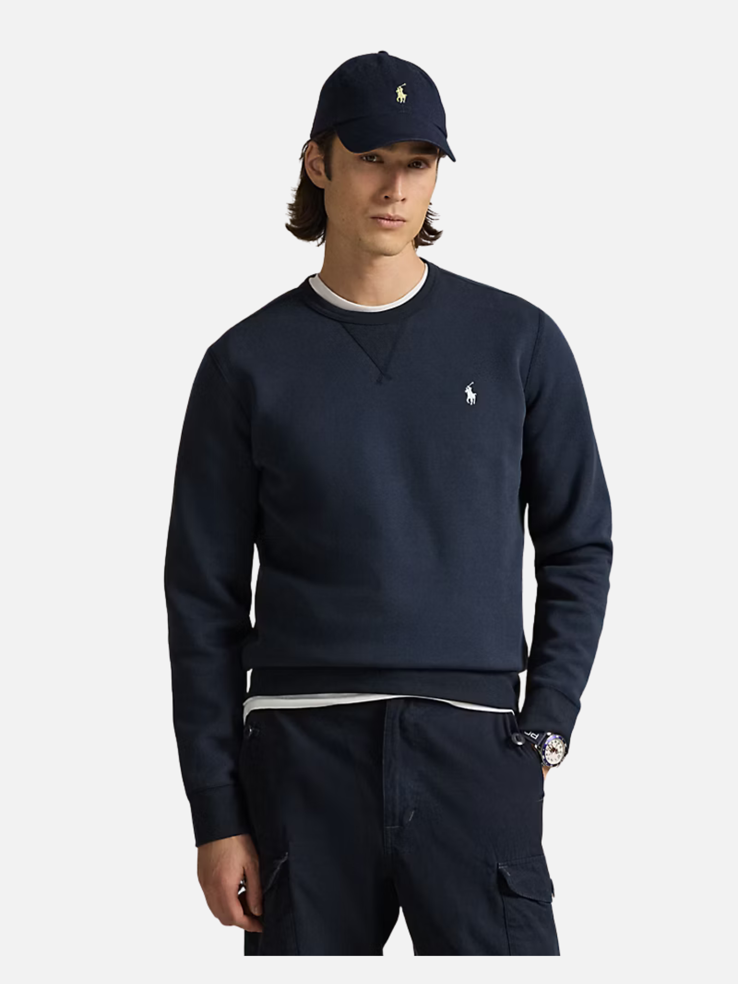 Double-Knit Sweatshirt Double-Knit Sweatshirt Navy Blue | Fragment Clothing