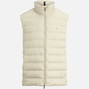 Cable-Knit Wool-Cashmere Zip Gilet Light Brown | Fragment Clothing - View 2