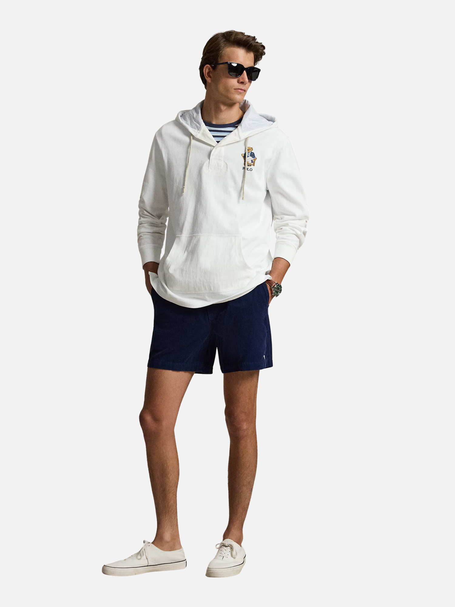 15 cm Polo Prepster Corduroy Shorts White 15 cm Polo Prepster Corduroy Shorts White (Copy) | Fragment Clothing