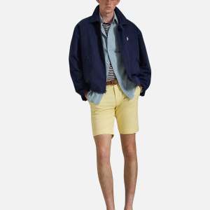 24 cm Greenwich Slim Fit Chino Shorts Yellow (Copy) | Fragment Clothing
