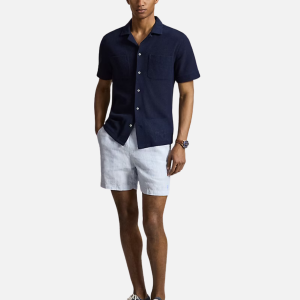 15 cm Polo Prepster Linen Shorts Light Blue (Copy) | Fragment Clothing