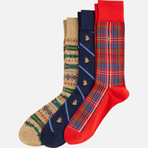 Patterned Trouser Sock 3-Pack (Copy) | Fragment Clothing