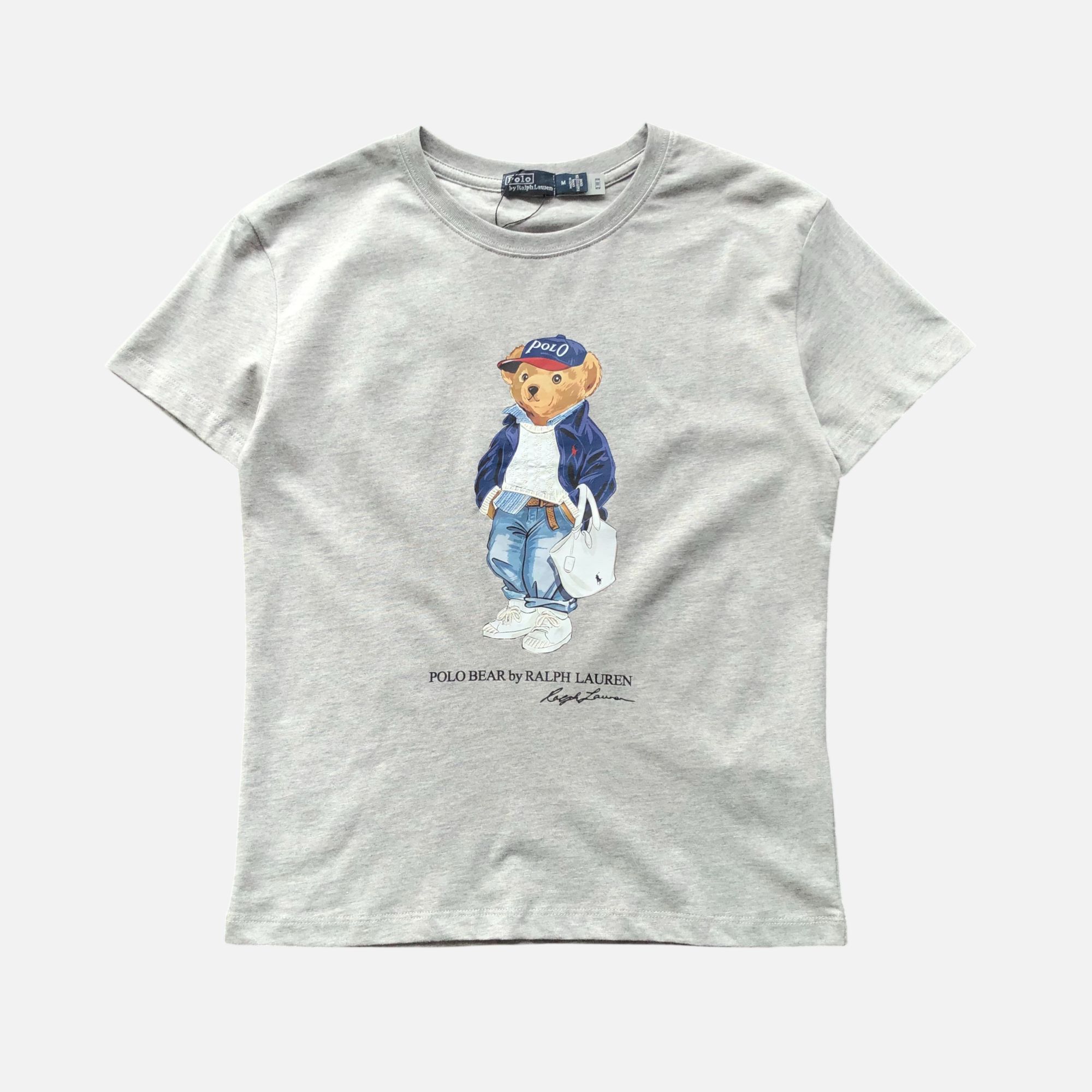 Polo Ralph Lauren Polo Bear Tee – Heather Grey | Fragment Clothing - View 2 Polo Ralph Lauren Polo Bear Tee – Heather Grey | Fragment Clothing