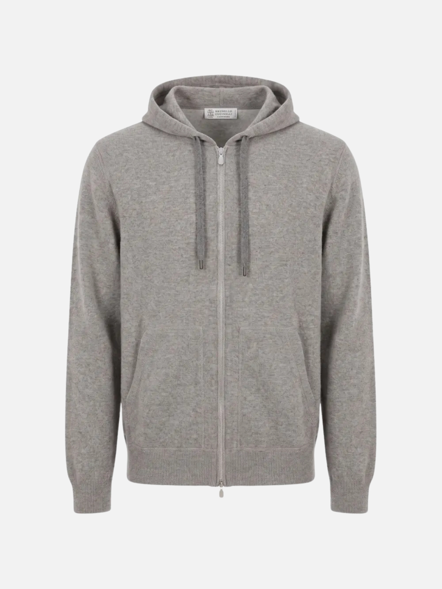 Zip-Up Drawstring Hoodie Grey Zip-Up Drawstring Hoodie Grey | Fragment Clothing