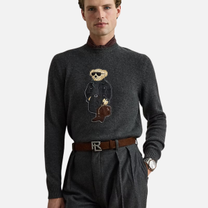 Polo Bear Cashmere Sweater Off White (Copy) | Fragment Clothing