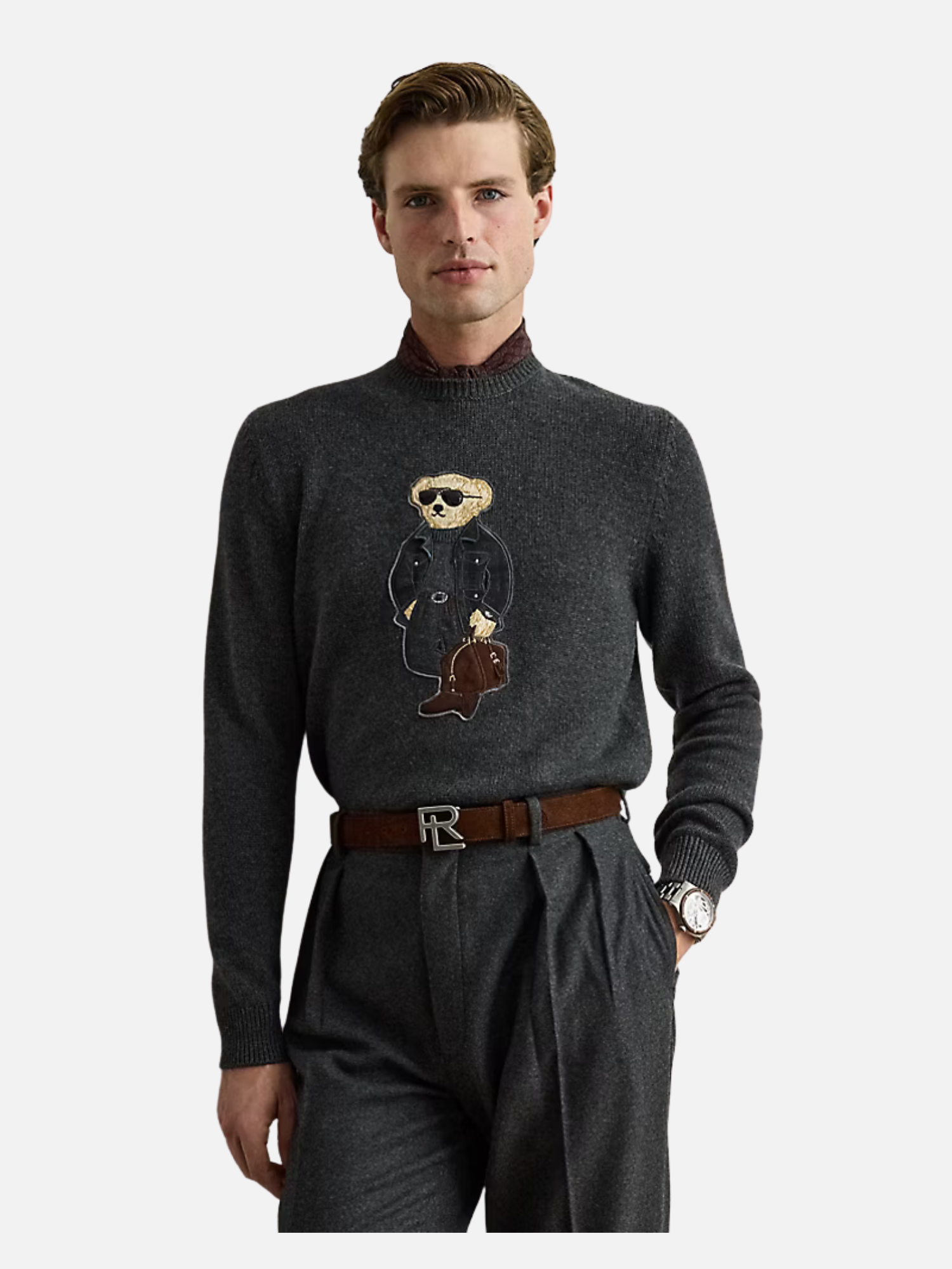 Polo Bear Cashmere Sweater Off White Polo Bear Cashmere Sweater Off White (Copy) | Fragment Clothing