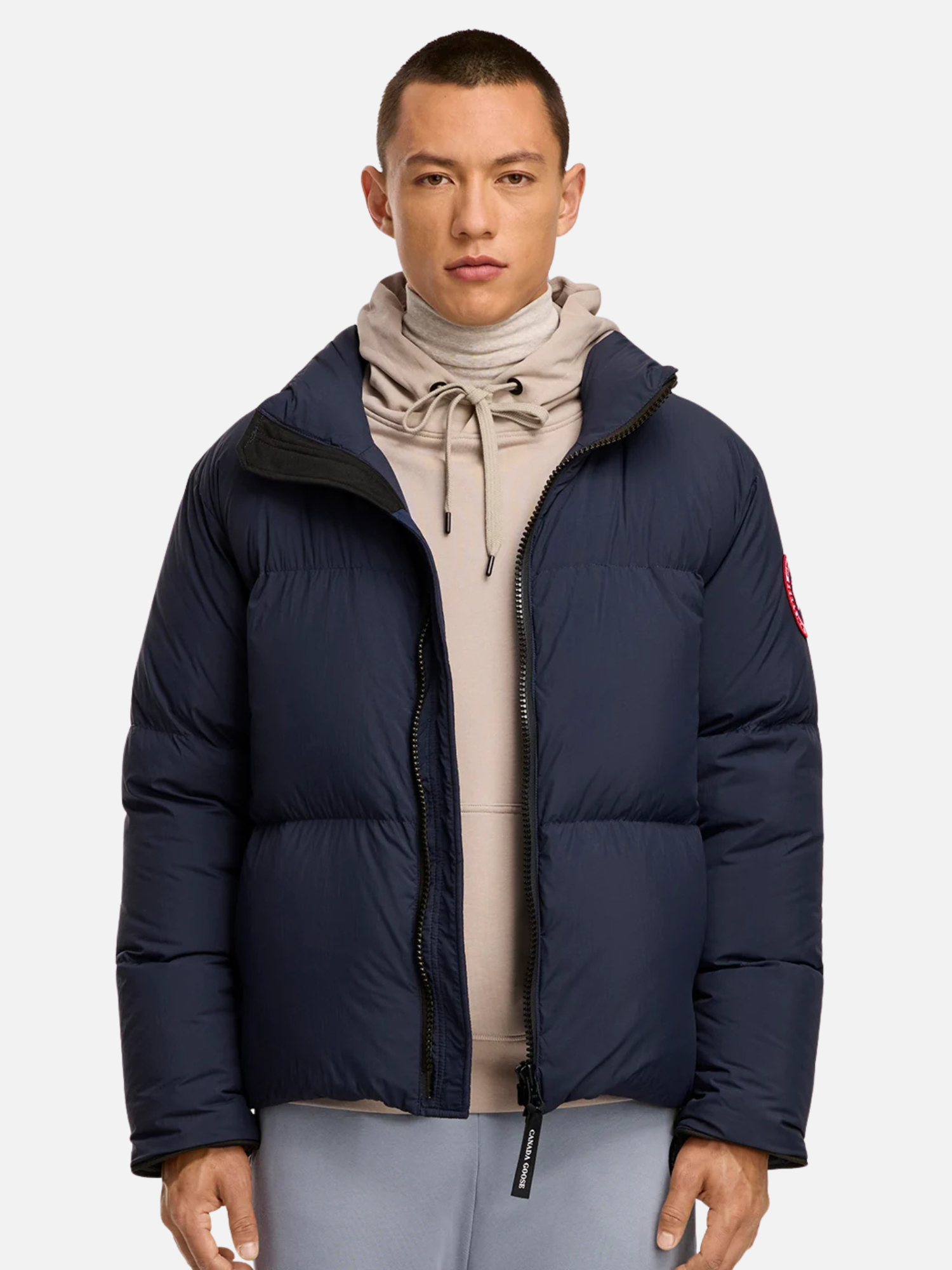 Lawrence Puffer Jacket Blue AUTO-DRAFT | Fragment Clothing