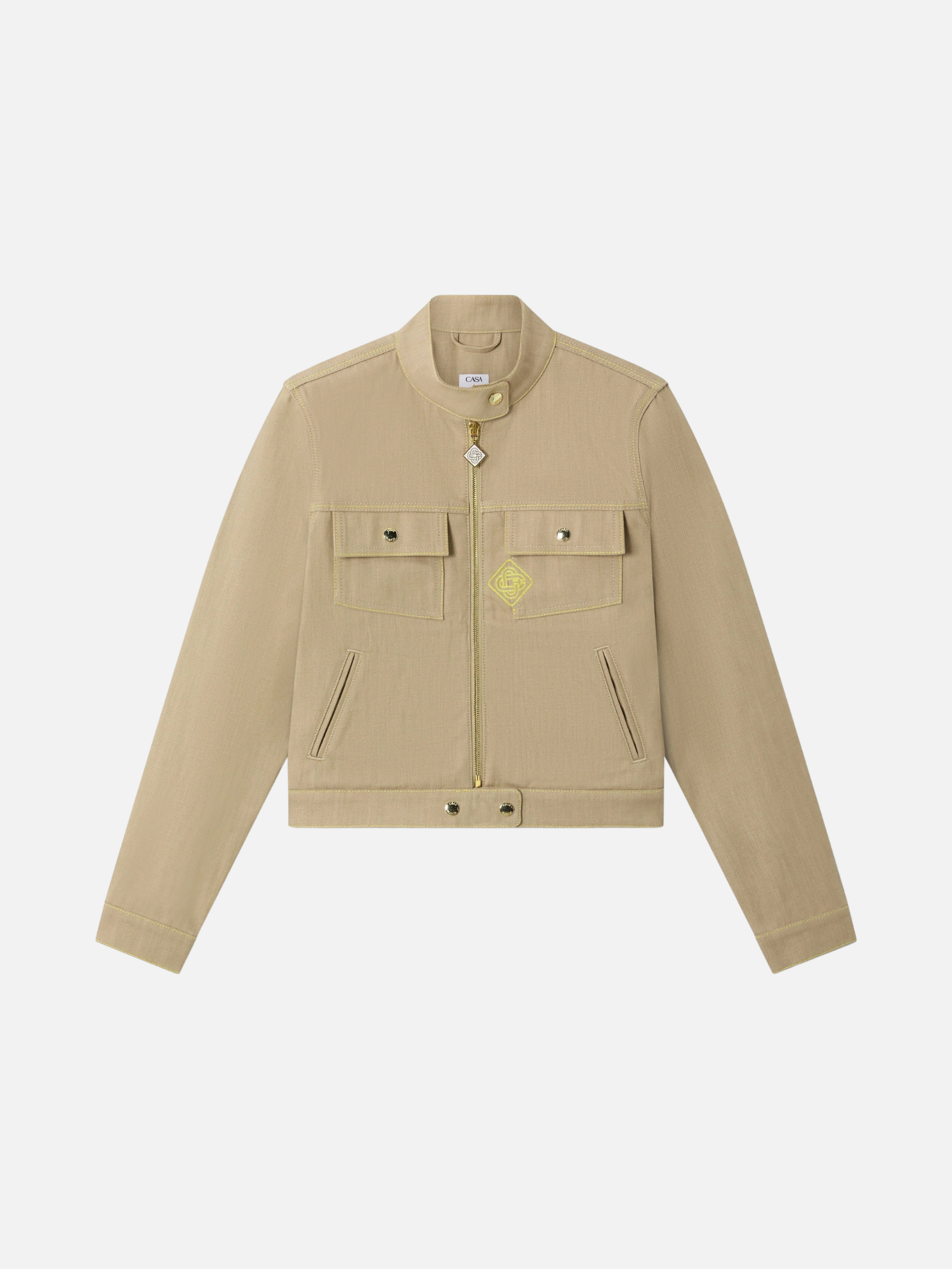 Beige Desert Canvas Denim Jacket Beige Desert Canvas Denim Jacket | Fragment Clothing