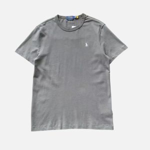 Polo Ralph Lauren Small Pony Crewneck T-Shirt - Grey | Fragment Clothing