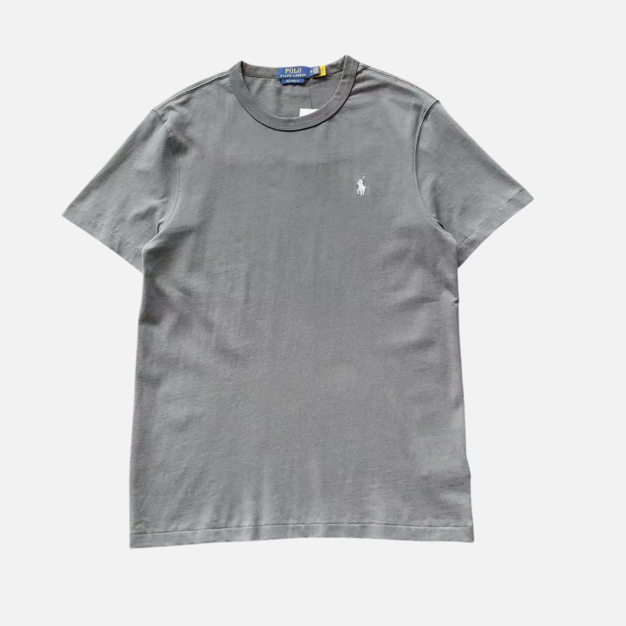 Polo Ralph Lauren Small Pony Crewneck T-Shirt - Grey Polo Ralph Lauren Small Pony Crewneck T-Shirt - Grey | Fragment Clothing