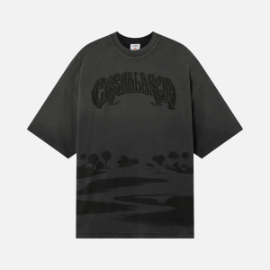 Black Sands Washed Oversized Short Sleeve T‑Shirt | Fragment Clothing