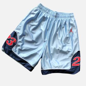 Supreme Air Jordan 23 Graphic Mesh Shorts UNC Blue | Fragment Clothing Streetwear