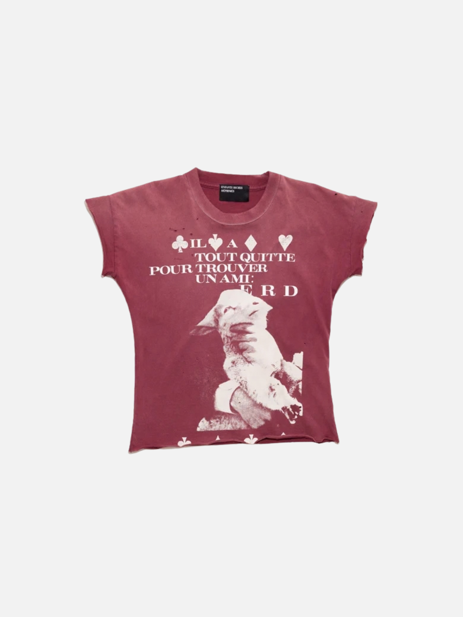 CHOKING GOAT SHRUNKEN T-SHIRT CHOKING GOAT SHRUNKEN T-SHIRT | Fragment Clothing