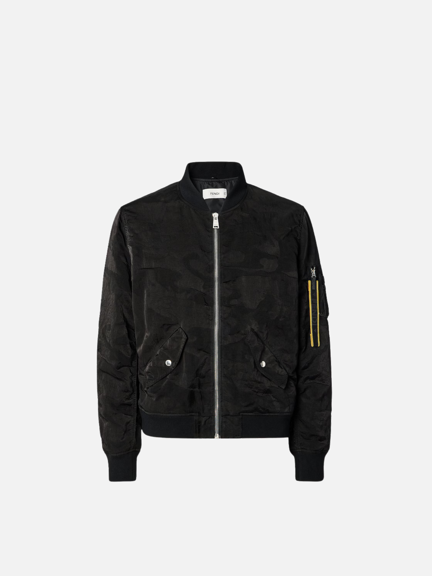 Blouson Black Nylon Bomber Jacket Blouson Black Nylon Bomber Jacket | Fragment Clothing