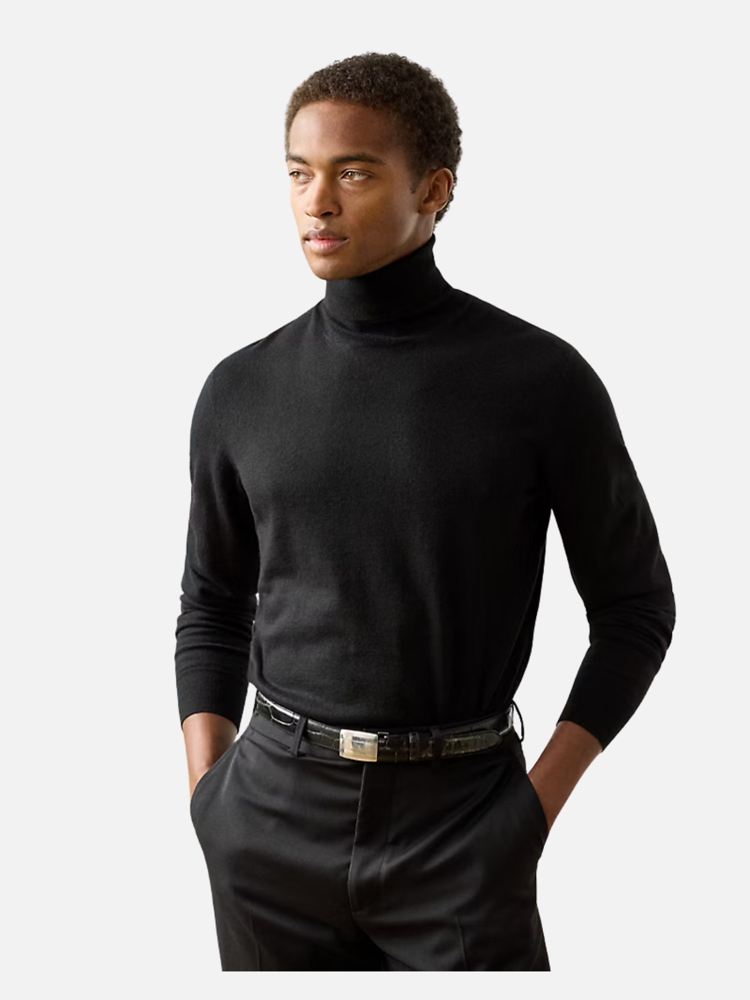 Cashmere Turtleneck Sweater Black Cashmere Turtleneck Sweater Black (Copy) | Fragment Clothing