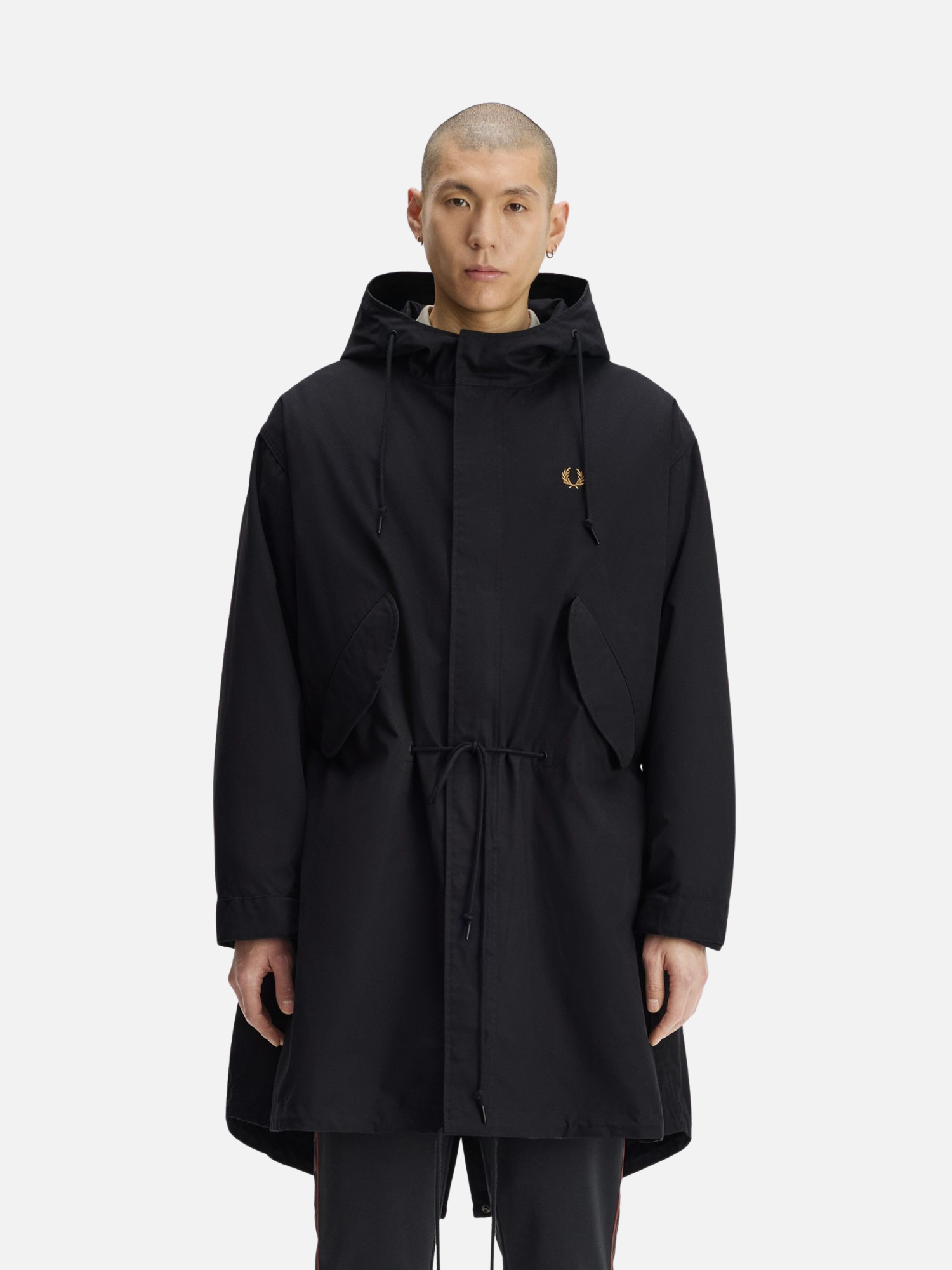 Oversized Cotton Parka Black Oversized Cotton Parka Black | Fragment Clothing