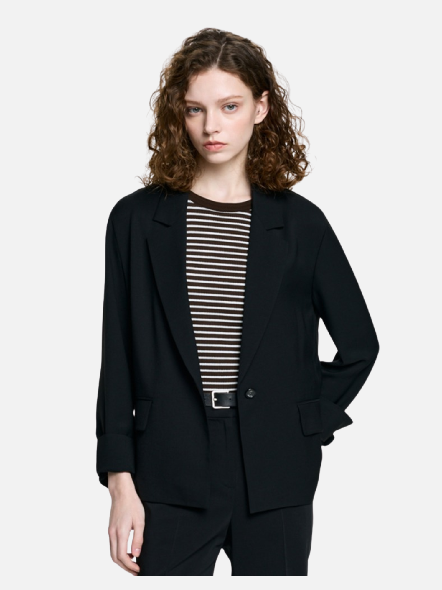 Formal Poly Long Sleeve Jacket Black Formal Poly Long Sleeve Jacket Black | Fragment Clothing