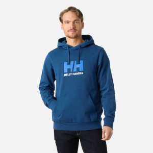 Men's HH Logo Hoodie Blue | Fragment Clothing