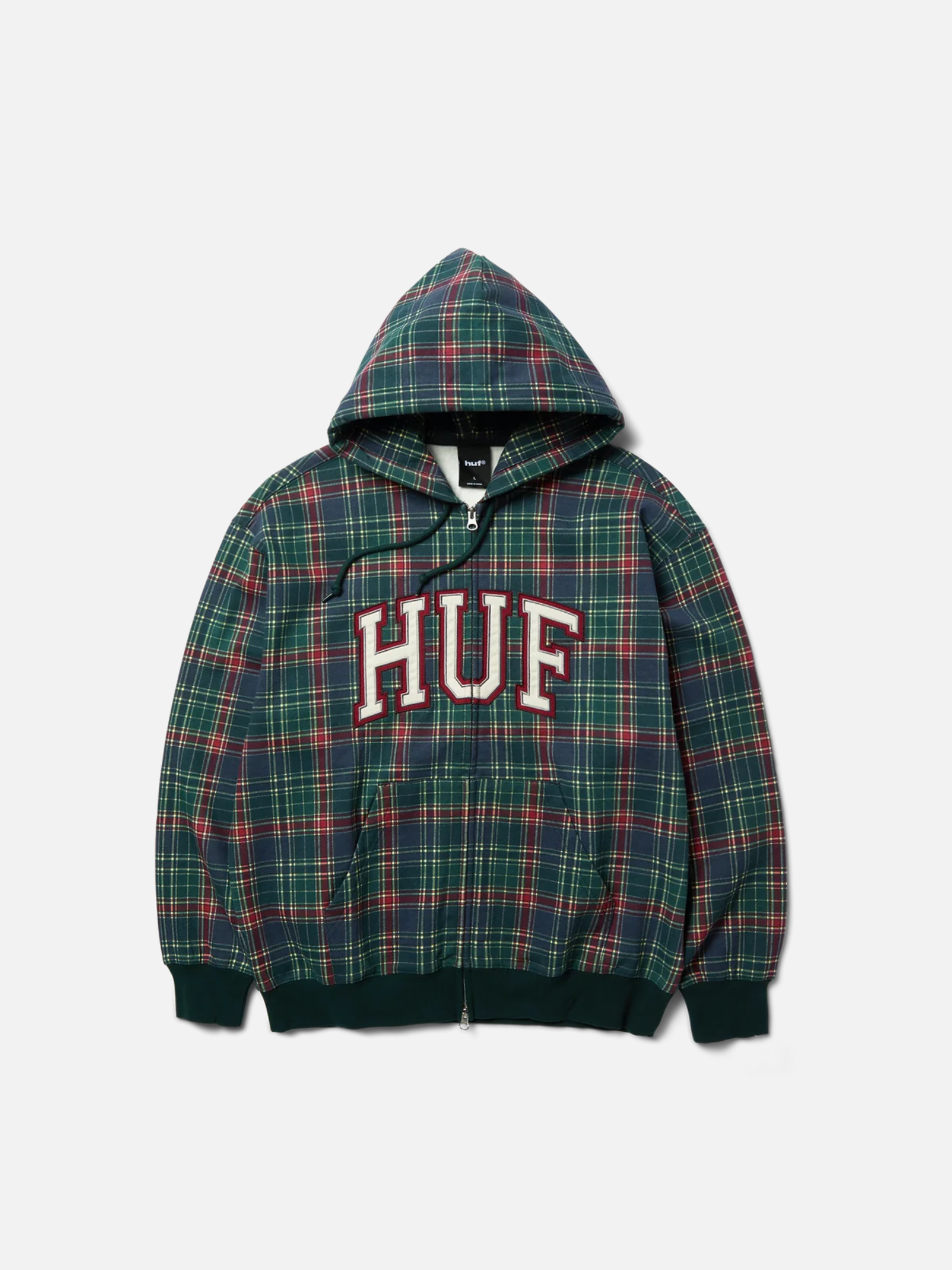 Arch Plaid Full-Zip Heavyweight Hoodie Arch Plaid Full-Zip Heavyweight Hoodie | Fragment Clothing