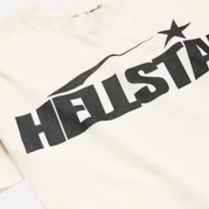 Hellstar Shooting Star Graphic T-Shirt - Off-White