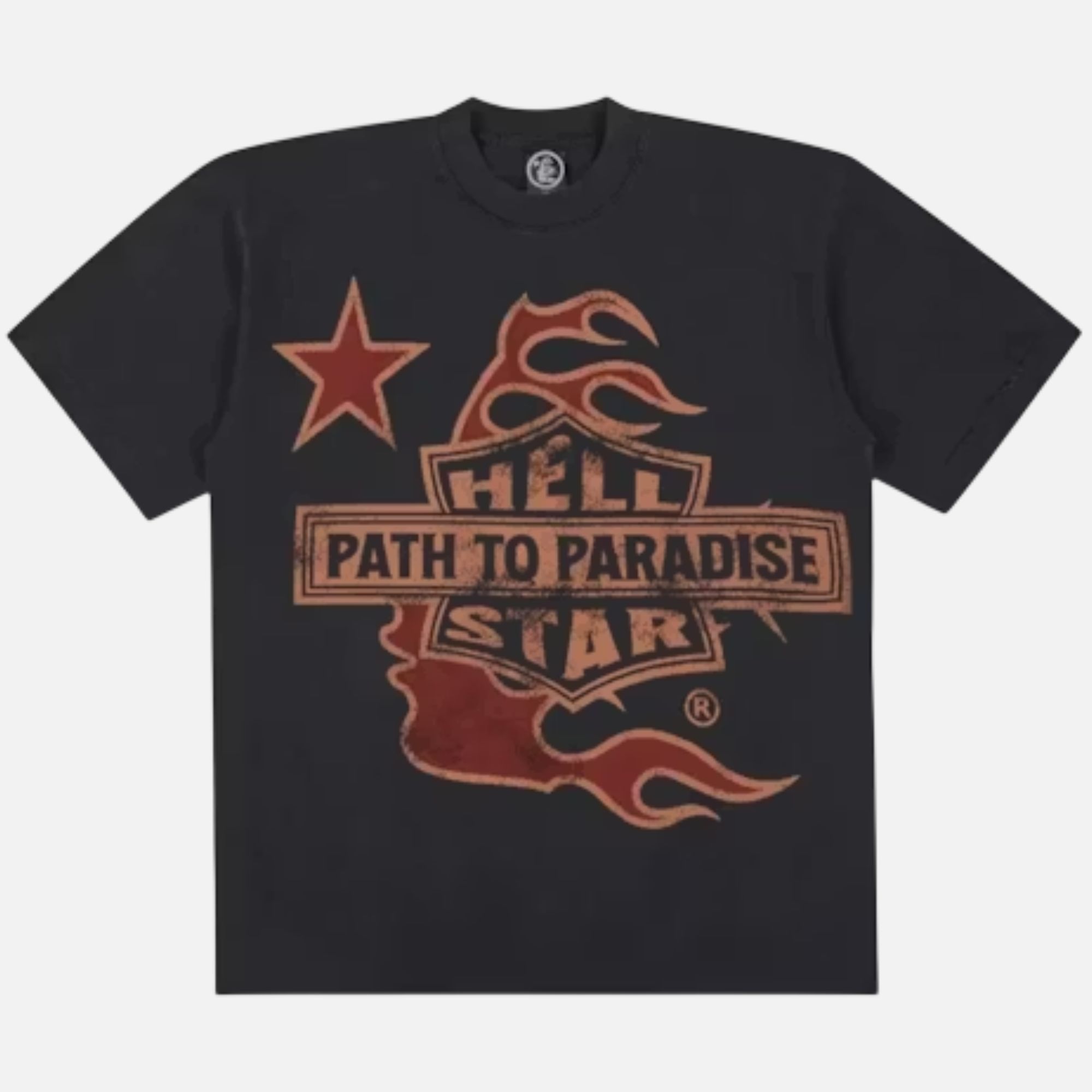 Hellstar Studios Path To Paradise T-Shirt – Black Hellstar Studios Path To Paradise T-Shirt – Black | Fragment Clothing Streetwear