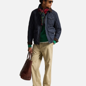 The Beaton Car Coat Green | Fragment Clothing - View 2