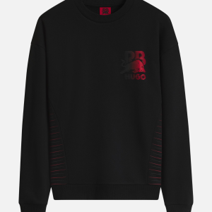 HUGO x RB Sweatshirt In Cotton With Bull Motif | Fragment Clothing