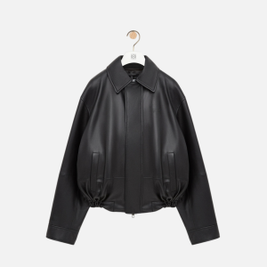 Drawstring Jacket In Nappa Lambskin | Fragment Clothing
