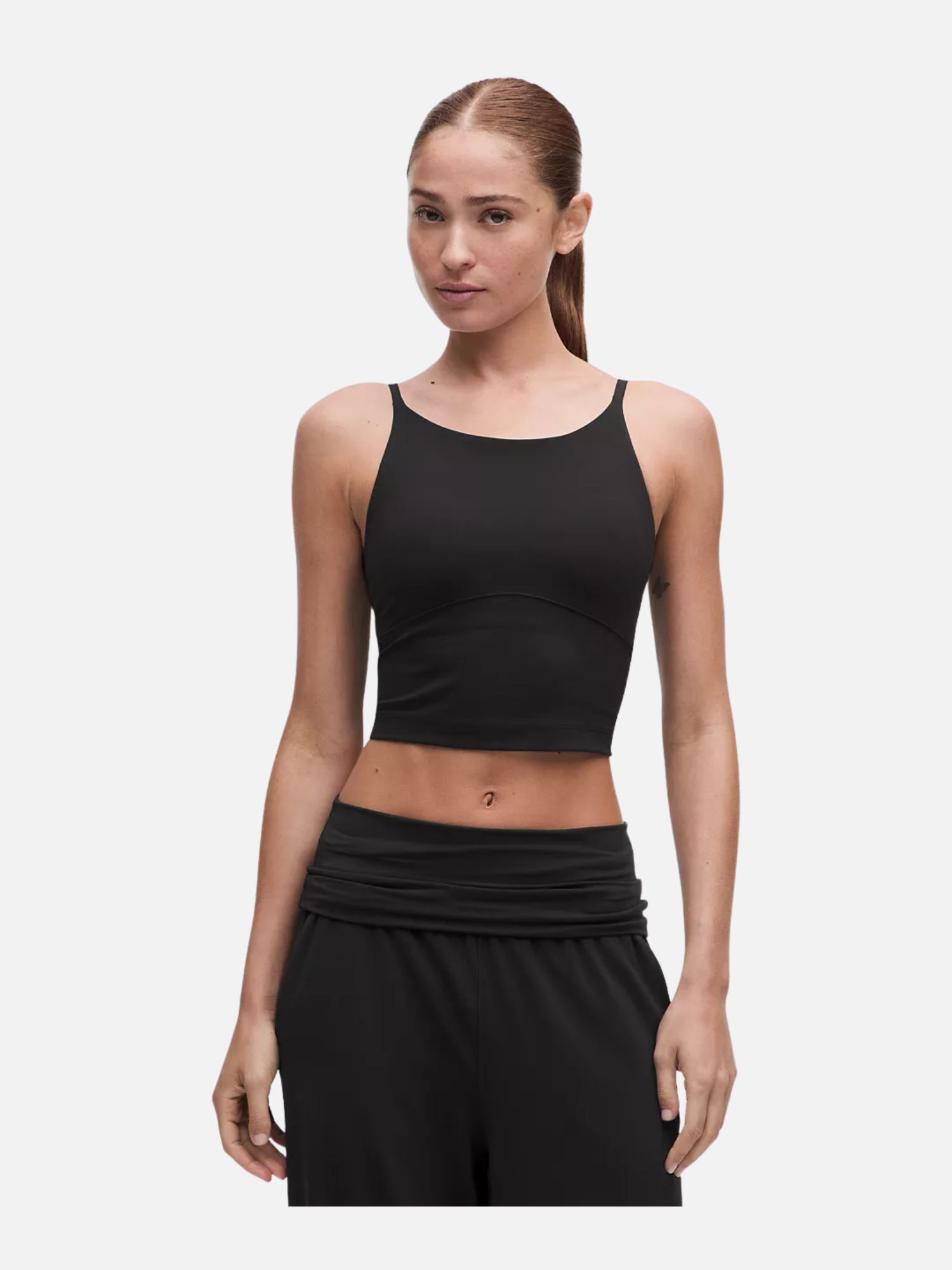 Wunder Under Cropped Tank Top Black Wunder Under Cropped Tank Top Black | Fragment Clothing