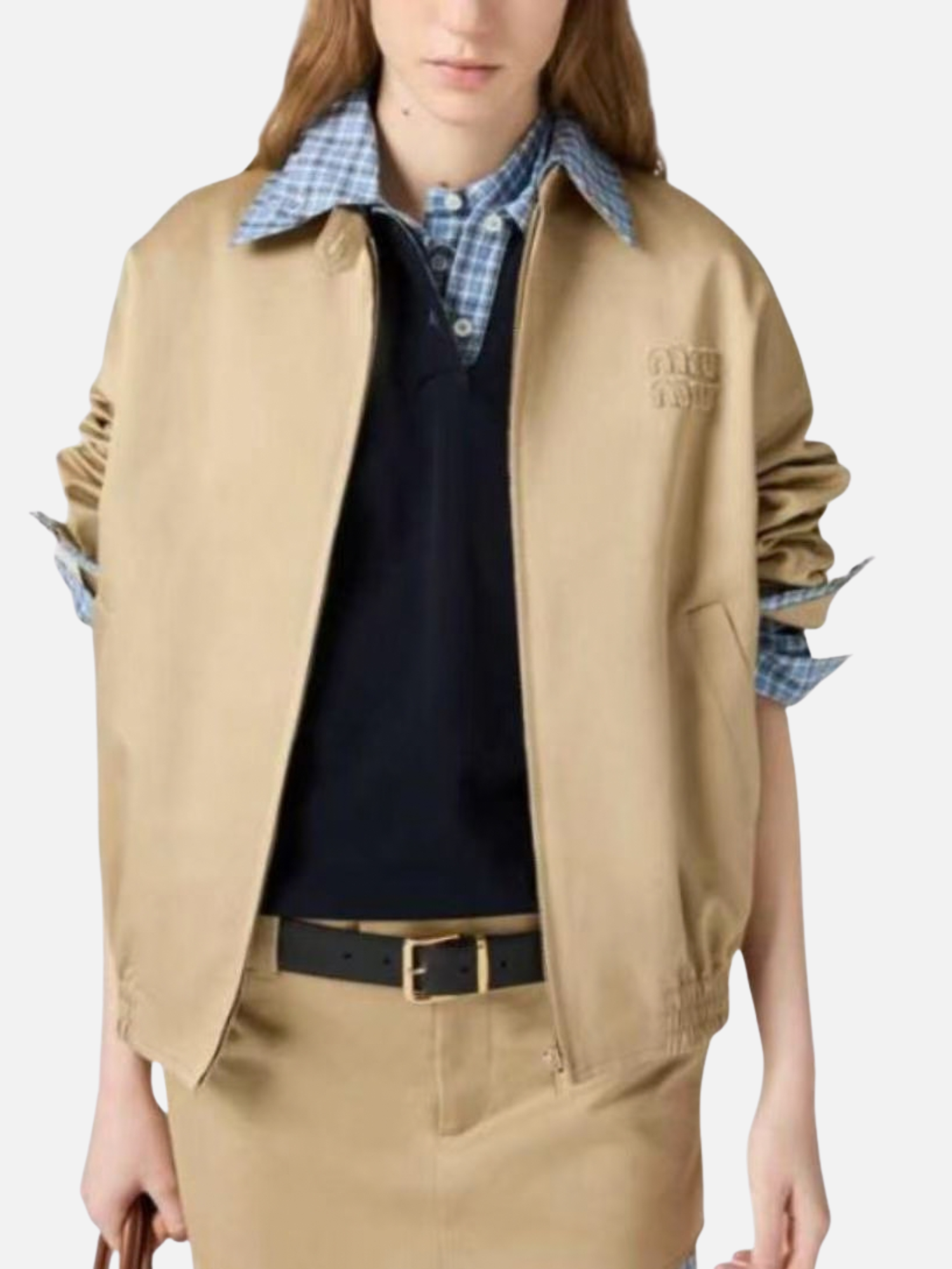 Miu Miu Brown Jacket Miu Miu Brown Jacket | Fragment Clothing