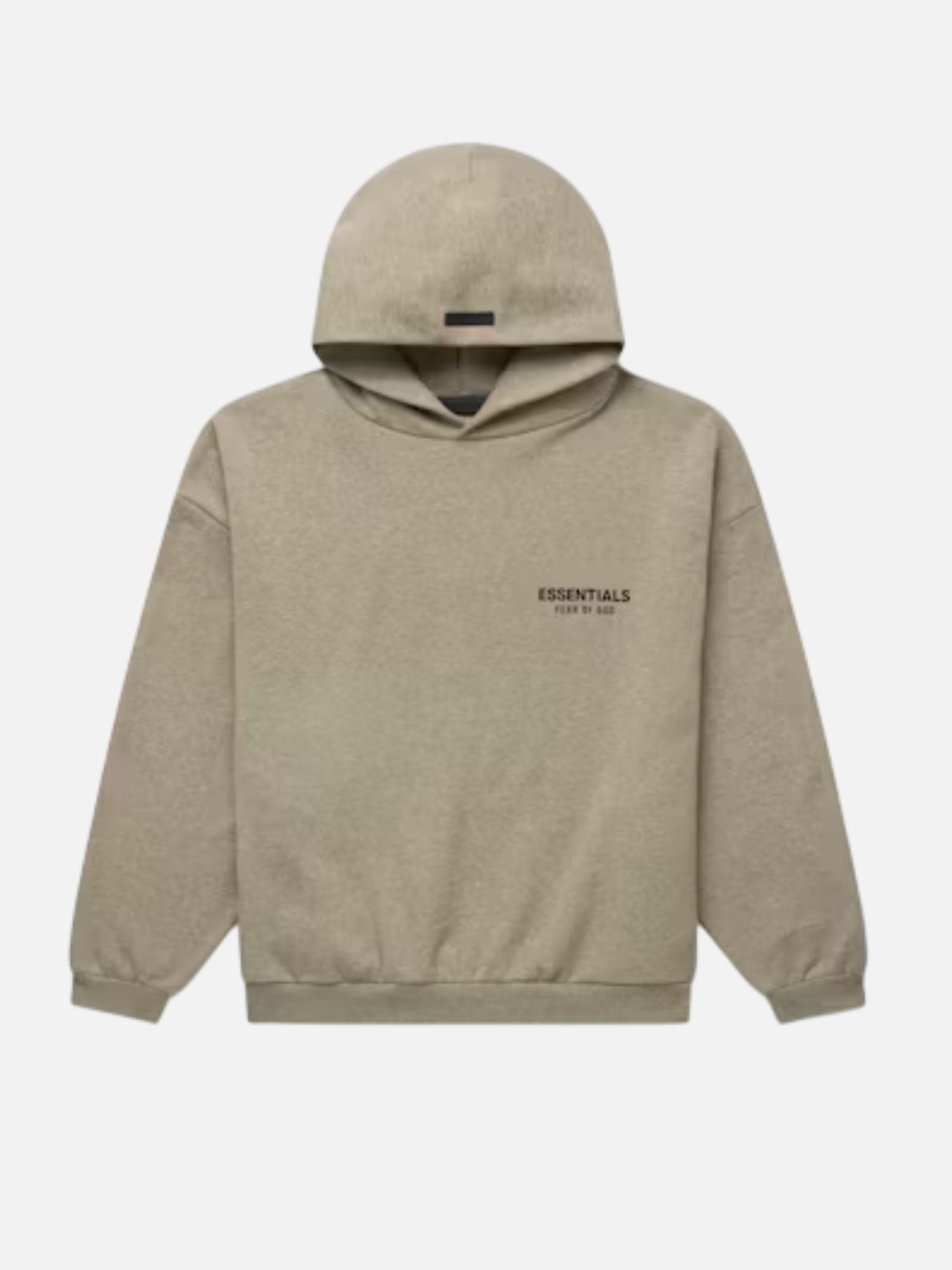 Fear of God Essentials Taupe Chest Logo Hoodie Fear of God Essentials Taupe Chest Logo Hoodie | Fragment Clothing Streetwear