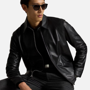 The Bayville Leather Jacket Black (Copy) | Fragment Clothing