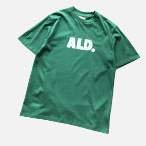 Aimé Leon Dore Bold Printed ALD Logo Crewneck Tee | Fragment Clothing