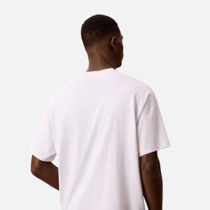 Calvin Klein Iconic Monogram Printed Cotton Tee – White | Fragment Clothing - View 2