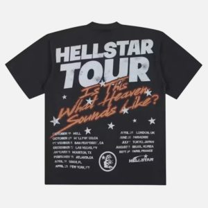 Hellstar Studios Path To Paradise T-Shirt – Black | Fragment Clothing Streetwear - View 2