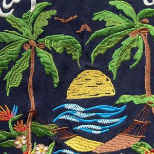 Polo Ralph Lauren Tropical Pocket Tee – Navy | Fragment Clothing - View 2