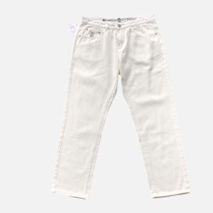 Brunello Cucinelli Straight Denim - White | Fragment Clothing