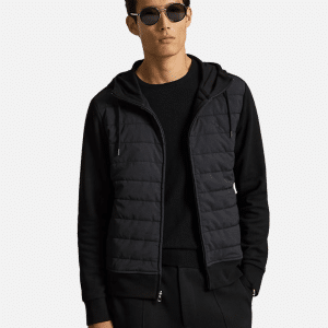 Hybrid Full-Zip Hoodie Black (Copy) | Fragment Clothing