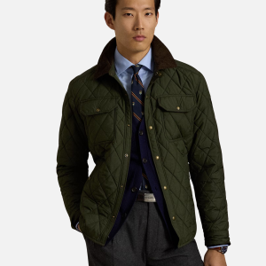 The Beaton Quilted Shacket Green (Copy) | Fragment Clothing