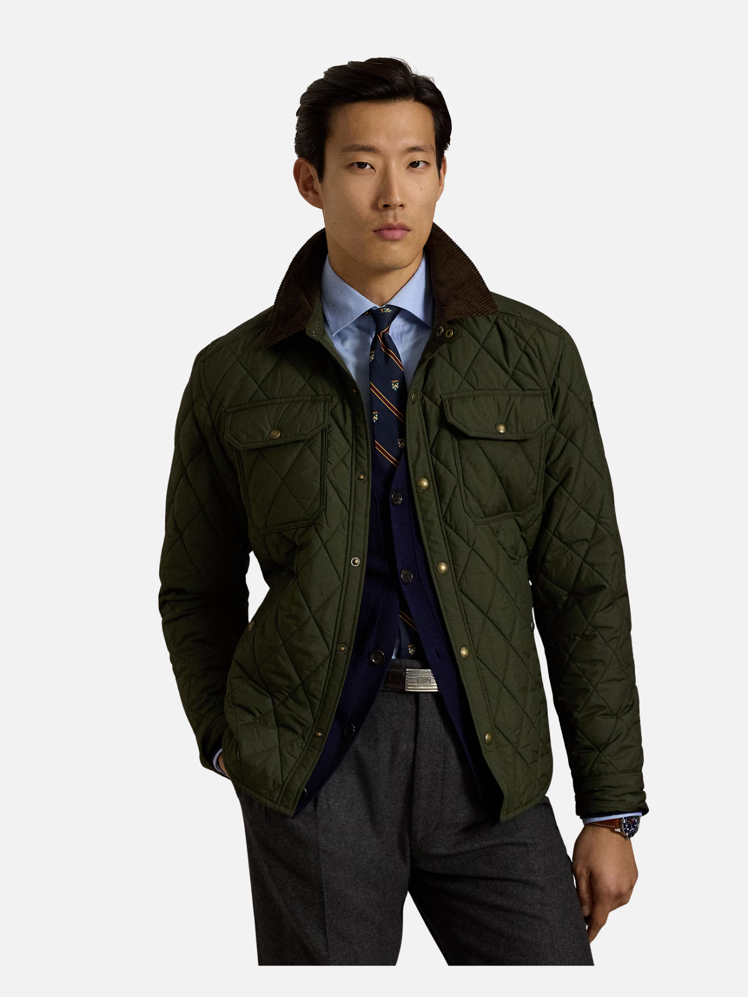 The Beaton Quilted Shacket Green The Beaton Quilted Shacket Green (Copy) | Fragment Clothing